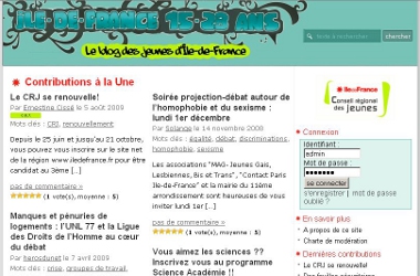 Le blog du Conseil Rgional des Jeunes d'Ile-de-France